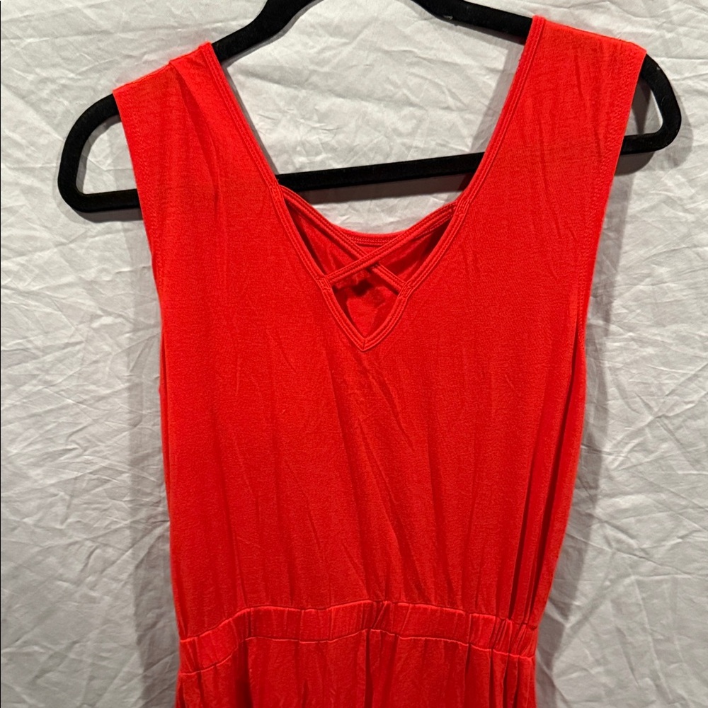 Athleta Vibrant Red Mini Dress - Picture 5 of 6